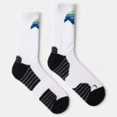 Hochleistungs-Sportstrumpf Socken (Rechts)