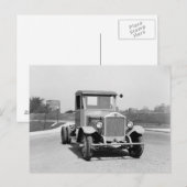 Hochleistungs-Truck, 1925 Postkarte (Vorne/Hinten)