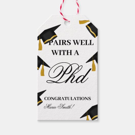 Hochleistungs- und Master-Uni Geschenkanhänger (Vorderseite)