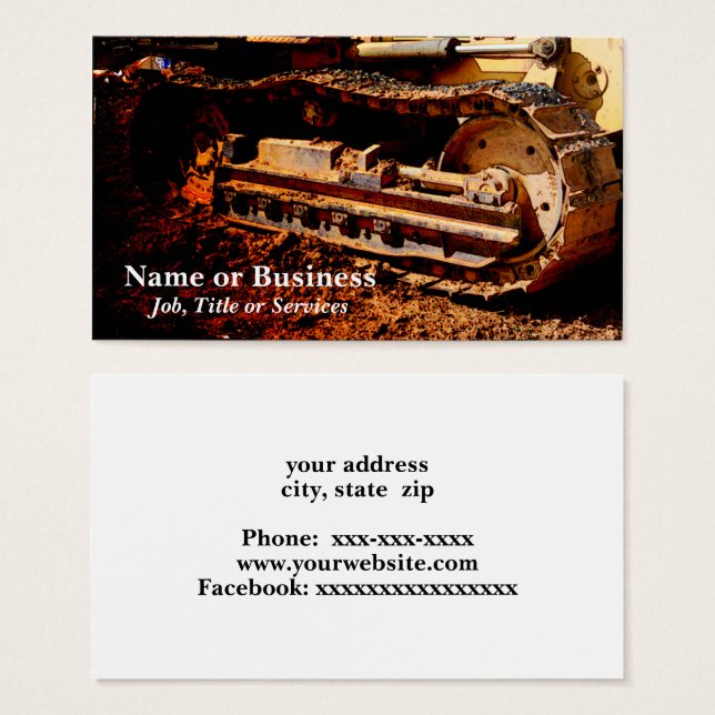 Hochleistungsbauausrüstung (Vorne & Hinten)