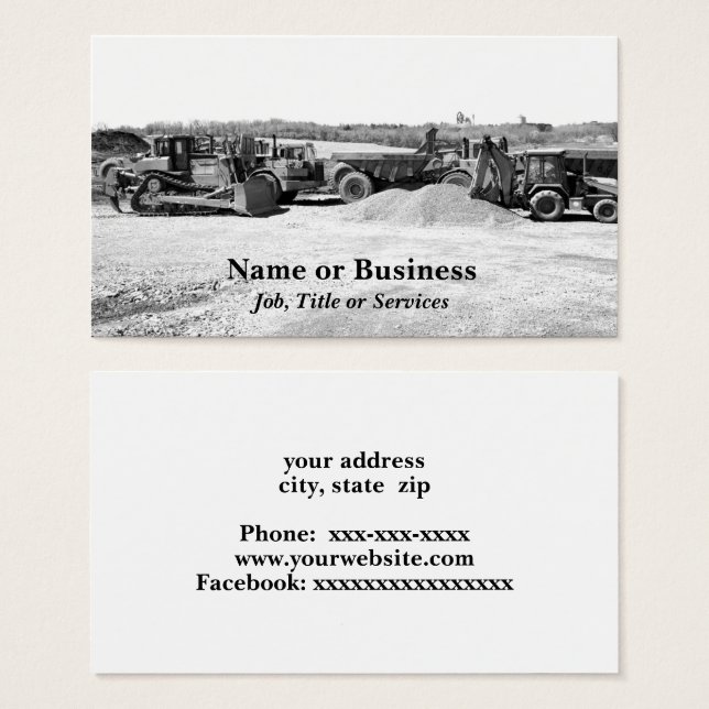 Hochleistungsbauausrüstung (Vorne & Hinten)