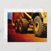 Hochleistungsbauausrüstung Postkarte (Vorne/Hinten)