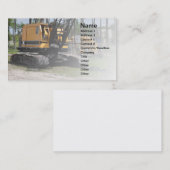 Hochleistungsbauausrüstung Visitenkarte (Vorne/Hinten)