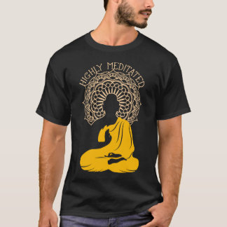 hochmeditiert| Yin Yang Buddha Geschenk T Shirt