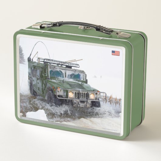 HOCHMOBILITÄTSMEHRERE ZWECKE DES FAHRZEUGS METALL BROTDOSE (Rückseite)