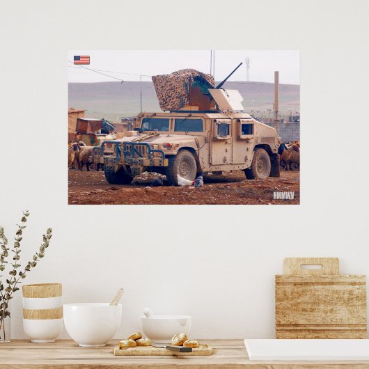 HOCHMOBILITÄTSMEHRERE ZWECKE DES FAHRZEUGS POSTER (Küche)