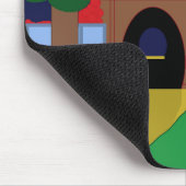 Hochmond mit Apfelbaum und Berg: Mousepad (Ecke)