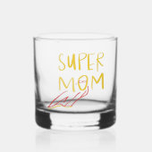 Hochmüttertag der Mama Whiskyglas (Vorderseite)