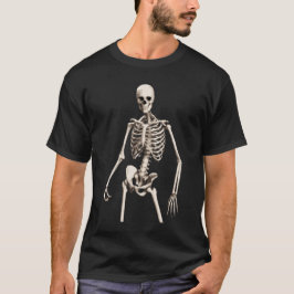 Hochnäsiges skeleton T-Shirt