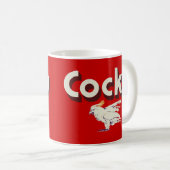 Hochnäsiges Tassen-Rot (klassisch) Kaffeetasse (VorderseiteRechts)