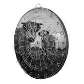 Hochparkkuh Mono Dartscheibe (Vorderseite rechts)