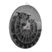 Hochparkkuh Mono Dartscheibe (Vorderseite Links)