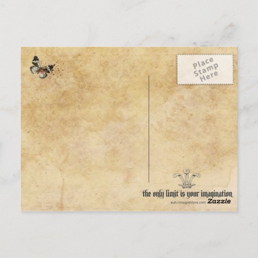 Hochpriestes der Erde Postkarte (Rückseite)