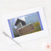 HOCHPUNKT WESTWESTVIRGINIEN - KNOB RECHTECKIGER AUFKLEBER (Umschlag)