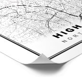 Hochpunktkarte Poster (Ecke)