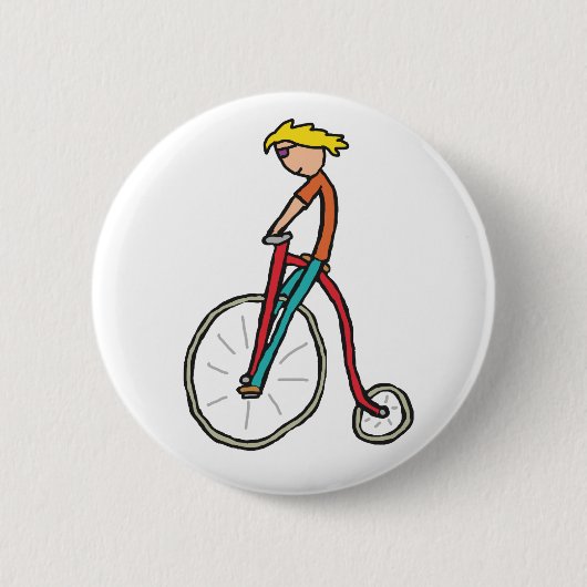 Hochrad Button (Vorderseite)