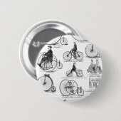 Hochrad Fahrrad Penny Farthing Button (Vorne & Hinten)