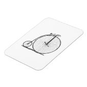 Hochrad Fahrrad Penny Farthing Magnet (Linke Seite)