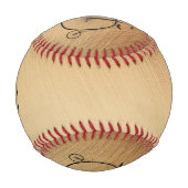 Hochrad-Vintage-Fahrrad rustikal Baseball (Vorderseite)
