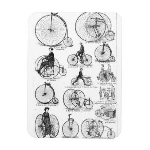 Hochräder Fahrrad Penny Farthing Magnet