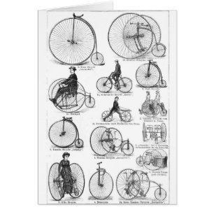 Hochrädriges Fahrrad Penny Farthing