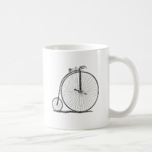 Hochrädriges Fahrrad Penny Farthing Kaffeetasse