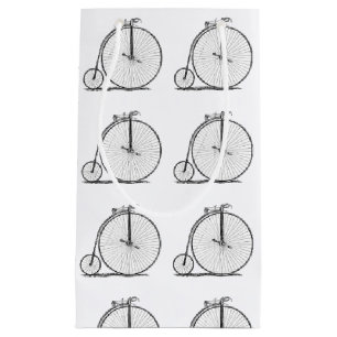 Hochrädriges Fahrrad Penny Farthing Kleine Geschenktüte