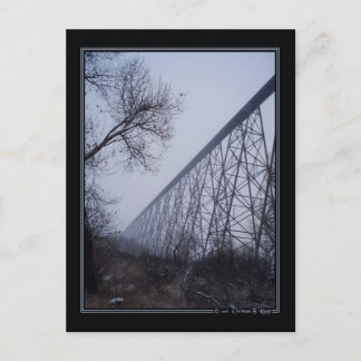 Hochrangige Bridge-Postkarte Postkarte