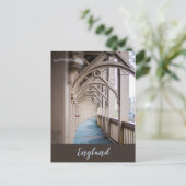 Hochrangige Brücke Newcastle Upon Tyne England Postkarte (Stehend Vorderseite)