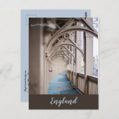 Hochrangige Brücke Newcastle Upon Tyne England Postkarte (Vorne/Hinten)