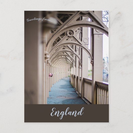 Hochrangige Brücke Newcastle Upon Tyne England Postkarte (Vorderseite)