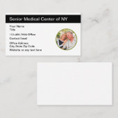 Hochrangige medizinische Einrichtung Pflege Zuhaus Visitenkarte (Vorne/Hinten)