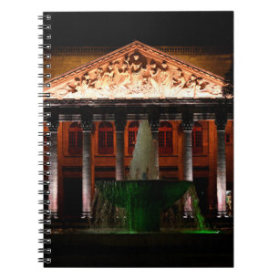 Hochrelief-Skulptur am Teatro Delgollado, Mexiko Notizblock