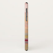 Hochrot-Wellen Case-Mate iPhone Hülle (Hinten/Links)