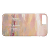Hochrot-Wellen Case-Mate iPhone Hülle (Rückseite (Horizontal))