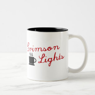 Hochrote Lichter Zweifarbige Tasse