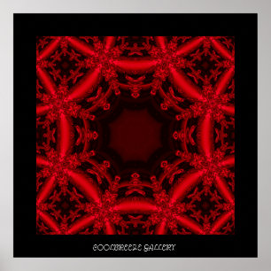 HOCHROTE SPITZE POSTER