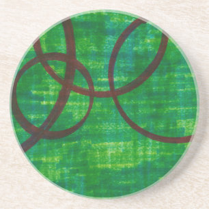 Hochrote Spur II Sandstein Untersetzer