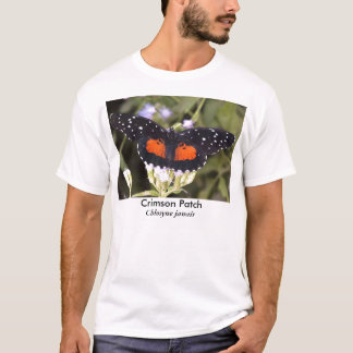 Hochroter Flecken-Schmetterling T-Shirt