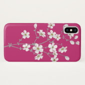 Hochroter Kasten mit Frühling ` s Blumen Case-Mate iPhone Hülle (Rückseite (Horizontal))