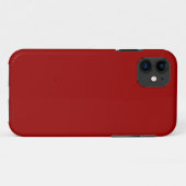 Hochrotes Rot iPhone 5 Fall Case-Mate iPhone Hülle (Rückseite (Horizontal))