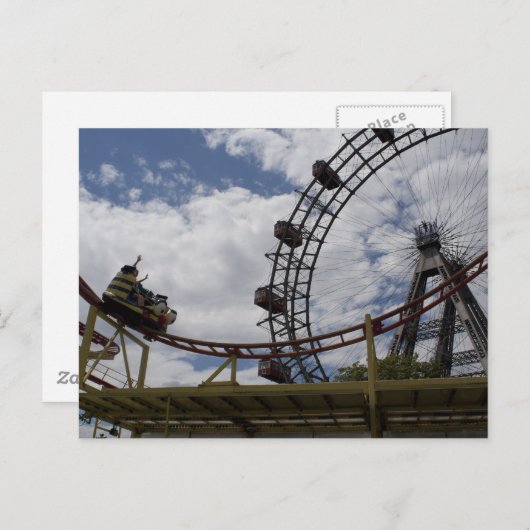 Hochschaubahn Postkarte (Vorne/Hinten)