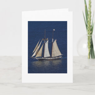 Hochschiff Cabrillo Denkmal Geburtstagskarte Karte