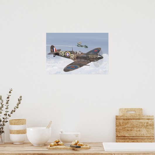 HOCHSCHLIESSUNG POSTER (Küche)