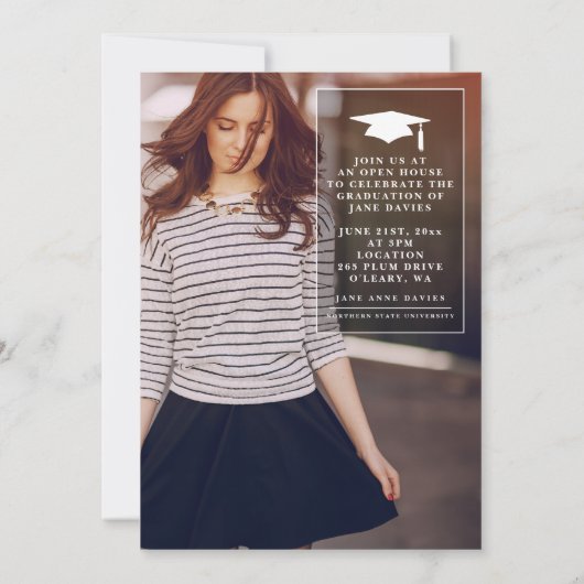 Hochschulabschluss, Ankündigung (Rückseite)