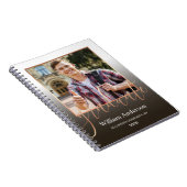 Hochschulabschluss Foto Party Einladung Notizblock (Rechte Seite)