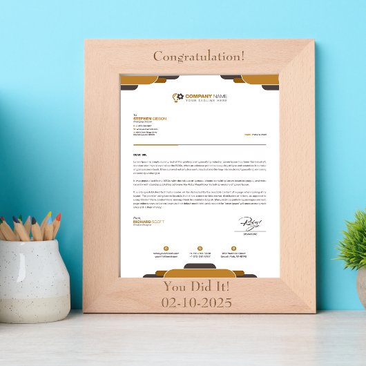 Hochschulabschluss Personalisiert Geätzte Rahmen