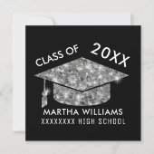 Hochschulabsolventen/Abschluss Hochschulklasse Einladung (Vorderseite)