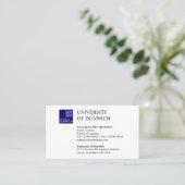 Hochschulart v2 visitenkarte (Stehend Vorderseite)