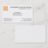 Hochschulart v4 visitenkarte (Vorne/Hinten)